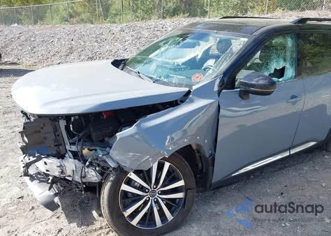 2024 Nissan Pathfinder Platinum 4Wd из США, поврежденный, VIN 5N1DR3DJ7RC270930